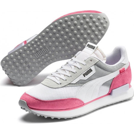 Niebieskie buty sportowe Puma sznurowane