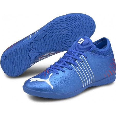 Niebieskie buty sportowe Puma w sportowym stylu