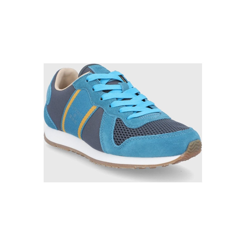 Niebieskie buty sportowe Superdry w sportowym stylu