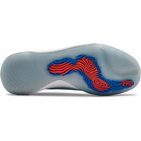 Niebieskie buty sportowe Under Armour sznurowane