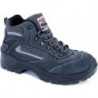 Niebieskie buty zimowe Demar sznurowane