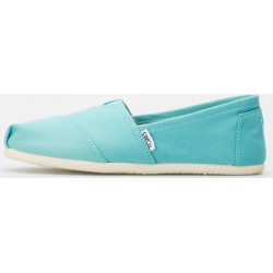 Niebieskie espadryle Toms w stylu casual
