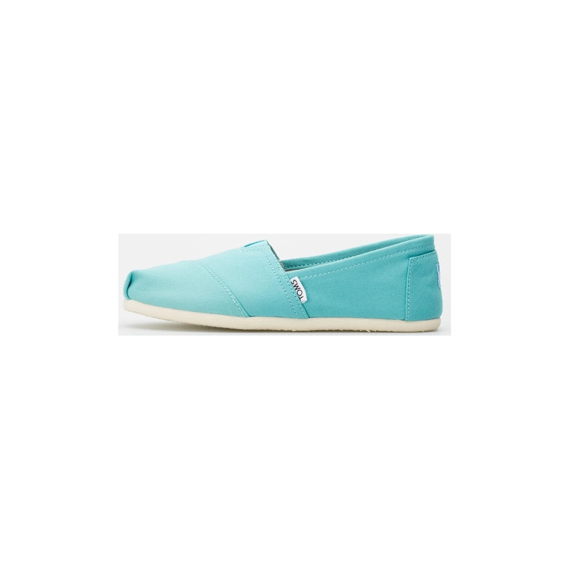 Niebieskie espadryle Toms w stylu casual