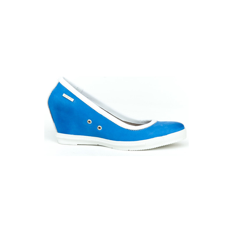 Niebieskie półbuty Zapato w stylu casual