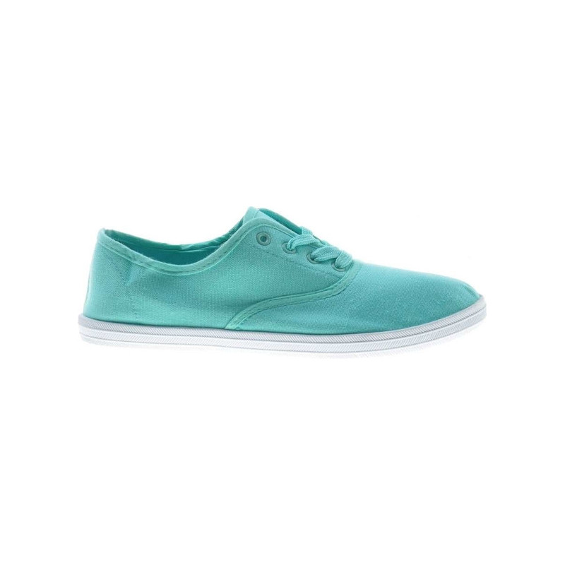 Niebieskie trampki Pantofelek24 z tkaniny w sportowym stylu