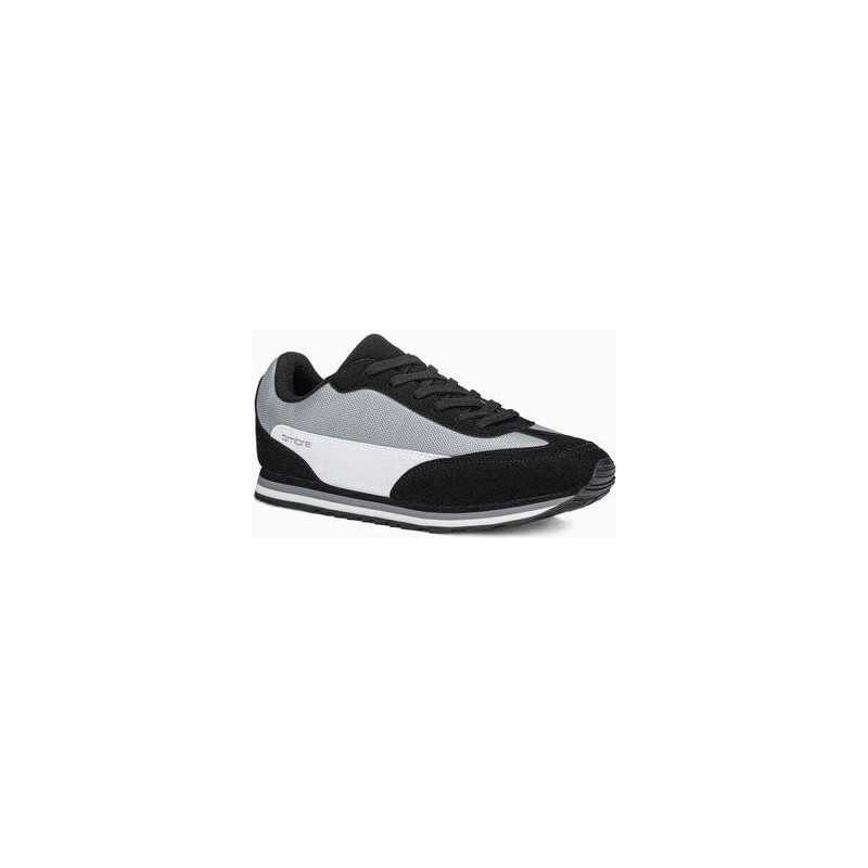 Ombre Buty męskie sneakersy T349 - czarne