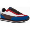 Ombre Buty męskie sneakersy T349 - czerwone