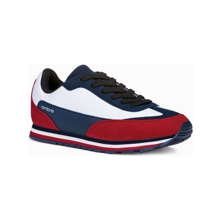 Ombre Buty męskie sneakersy T349 - granatowe