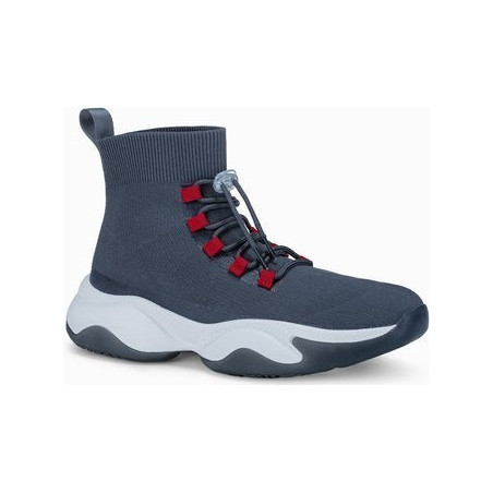 Ombre Buty męskie sneakersy T355 - szare
