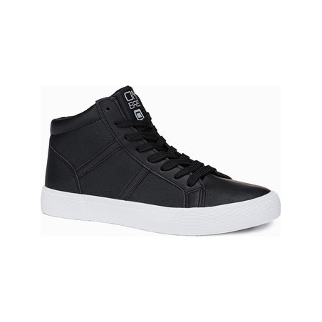 Ombre Buty męskie sneakersy T379 - czarne