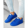 Ombre Klasyczne męskie buty sportowe T383 - niebieskie