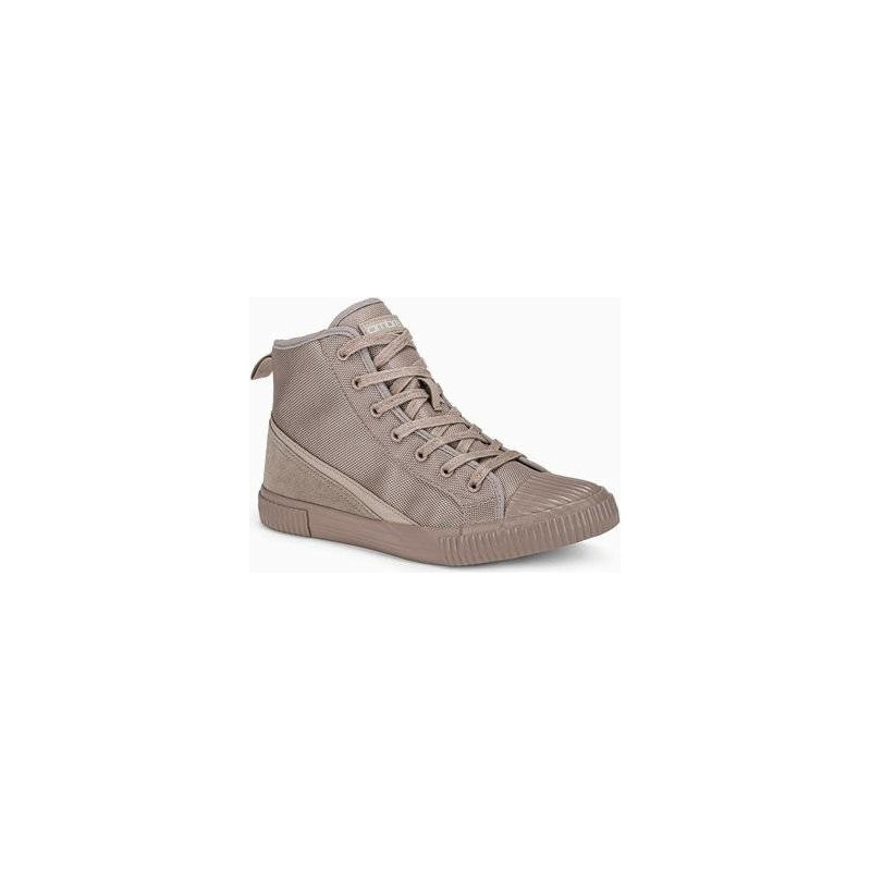 Ombre Trampki męskie sneakersy T350 - beżowe