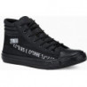 Ombre Trampki męskie sneakersy T357 - czarne