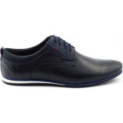 Półbuty Buty Olivier ze skóry