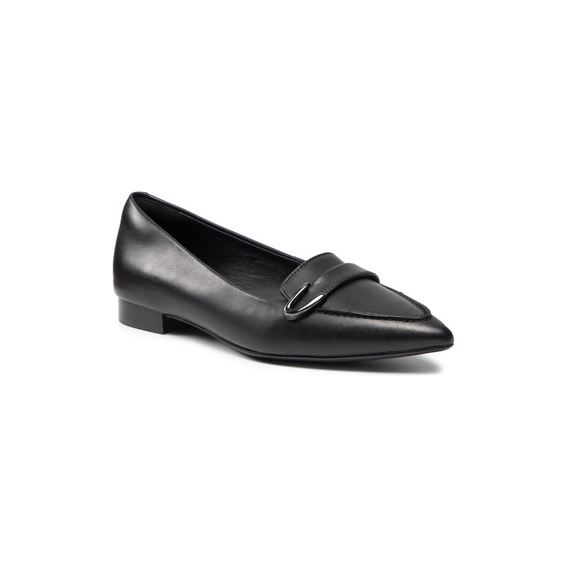 Półbuty Clarks w stylu casual ze skóry