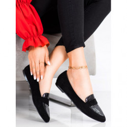 Półbuty Czasnabuty z płaską podeszwą w stylu casual