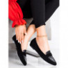Półbuty Czasnabuty z płaską podeszwą w stylu casual
