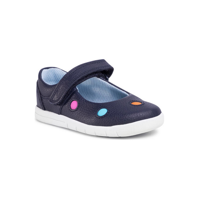 Półbuty dziecięce Clarks na rzepy
