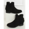 Botki Buty Damskie ze skóry ekologicznej w stylu boho