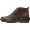 Botki Camina By Kmins ze skóry w stylu casual