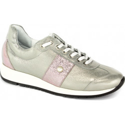 Półbuty Marshall z płaską podeszwą ze skóry