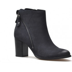 Botki Caprice ze skóry