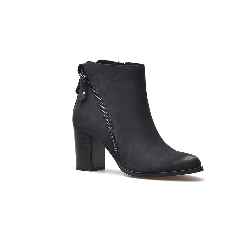 Botki Caprice ze skóry