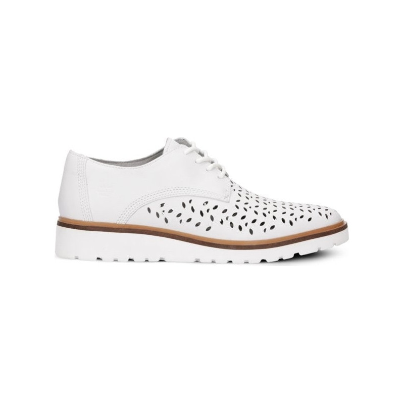 Półbuty Timberland w stylu casual sznurowane