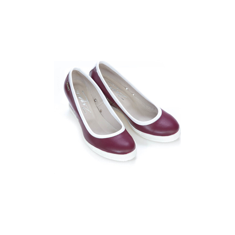 Półbuty Zapato na koturnie w stylu casual