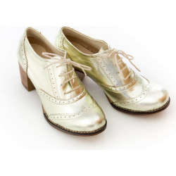 Półbuty Zapato sznurowane z płaską podeszwą