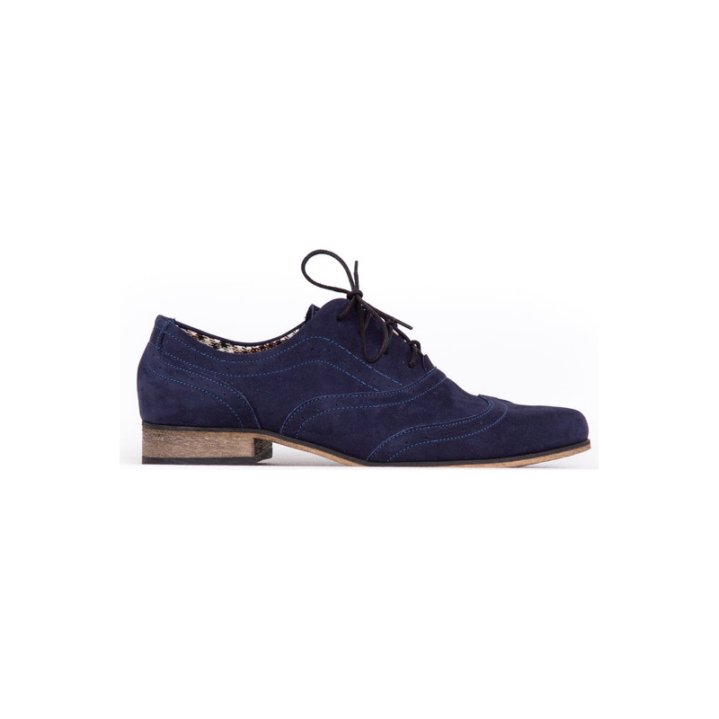 Półbuty Zapato w stylu boho ze skóry