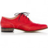 Półbuty Zapato w stylu casual sznurowane z płaską podeszwą