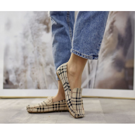 Półbuty Zapato w stylu casual z płaską podeszwą ze skóry