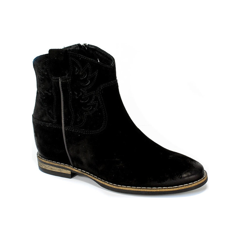 Botki Carinii na zamek w stylu casual
