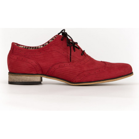 Półbuty Zapato w stylu retro ze skóry
