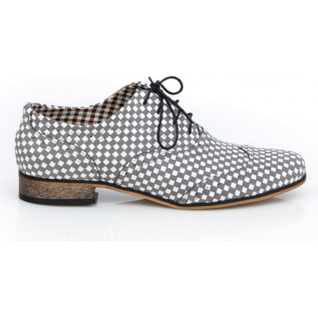 Półbuty Zapato z płaską podeszwą w stylu vintage