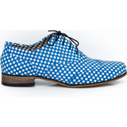 Półbuty Zapato z płaską podeszwą ze skóry