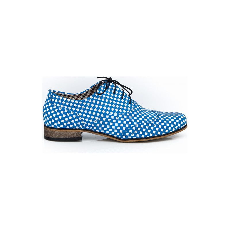 Półbuty Zapato z płaską podeszwą ze skóry