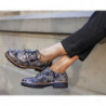 Półbuty Zapato ze skóry w stylu retro