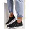 Renee czarne buty sportowe blossom spring