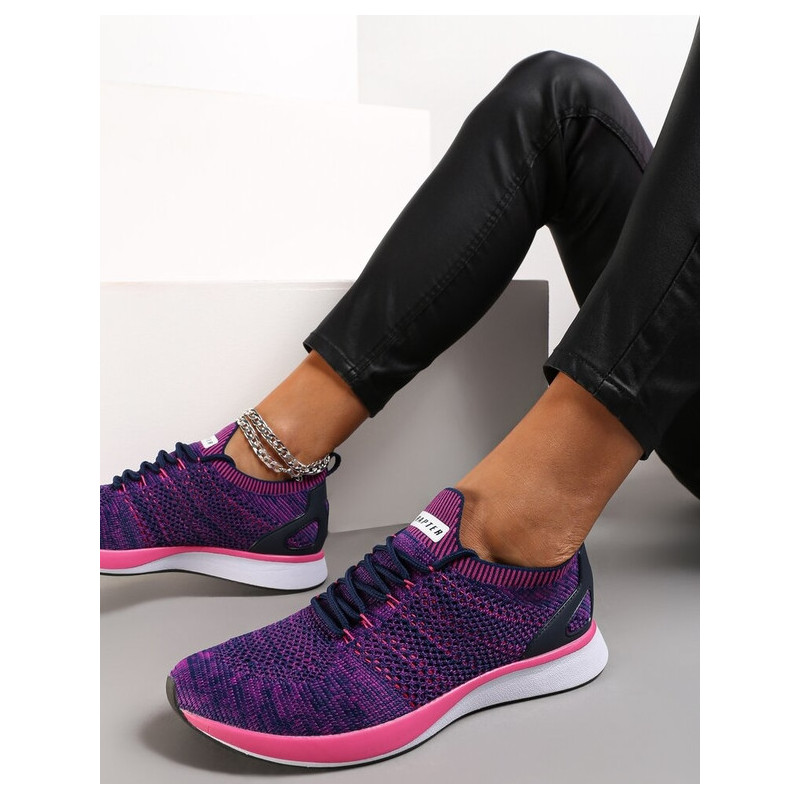 Renee fioletowo-różowe buty sportowe feelings