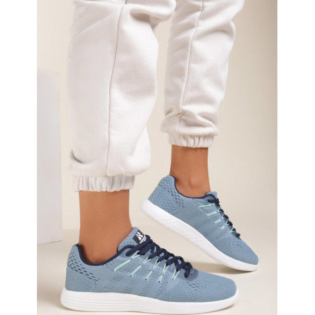 Renee niebieskie buty sportowe everybody run!