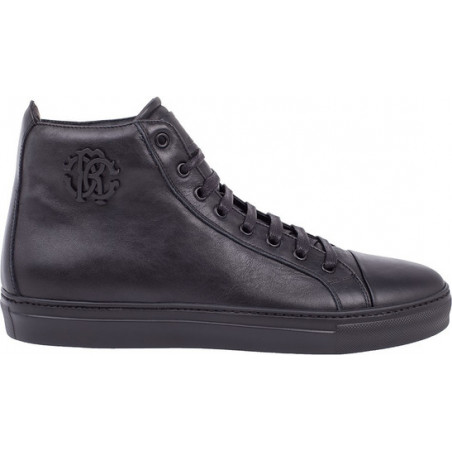 ROBERTO CAVALLI skórzane włoskie sneakersy -50%%%