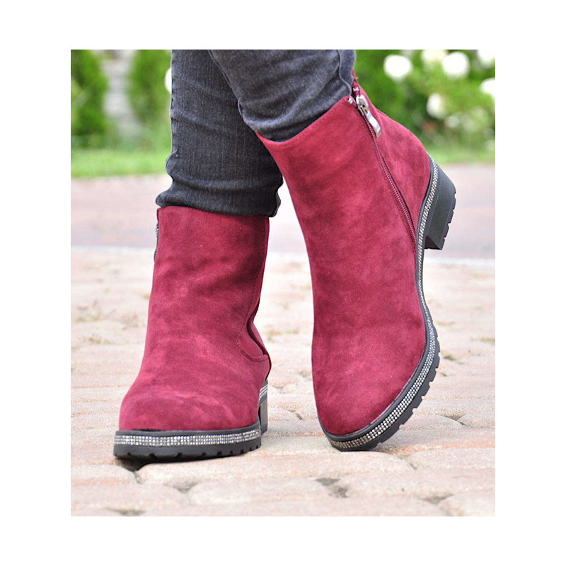 Różowe botki Pantofelek24