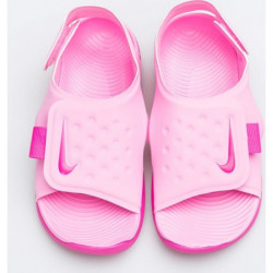 Różowe buty dziecięce letnie Nike