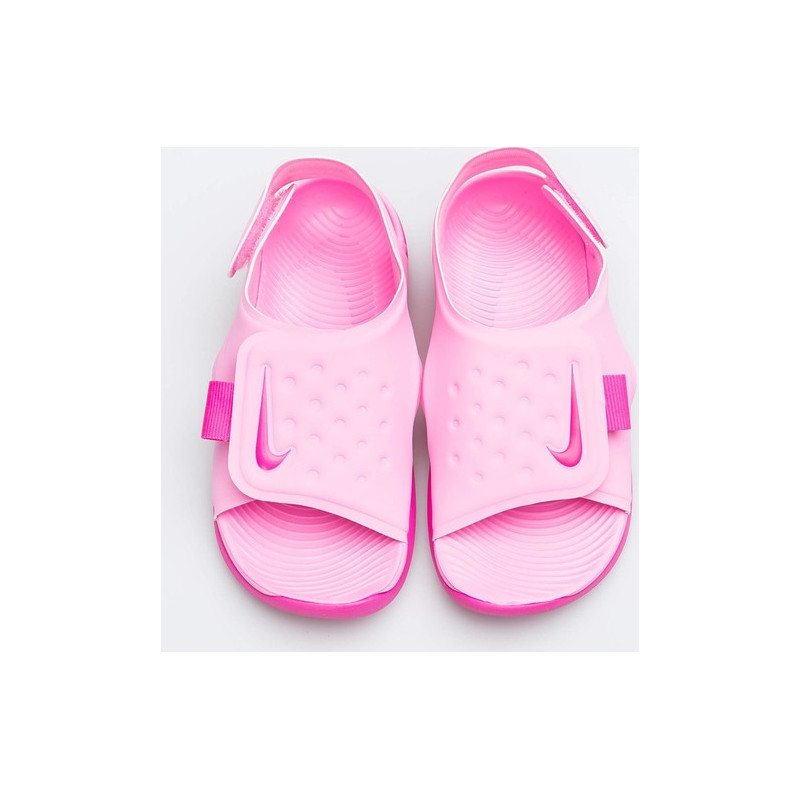Różowe buty dziecięce letnie Nike