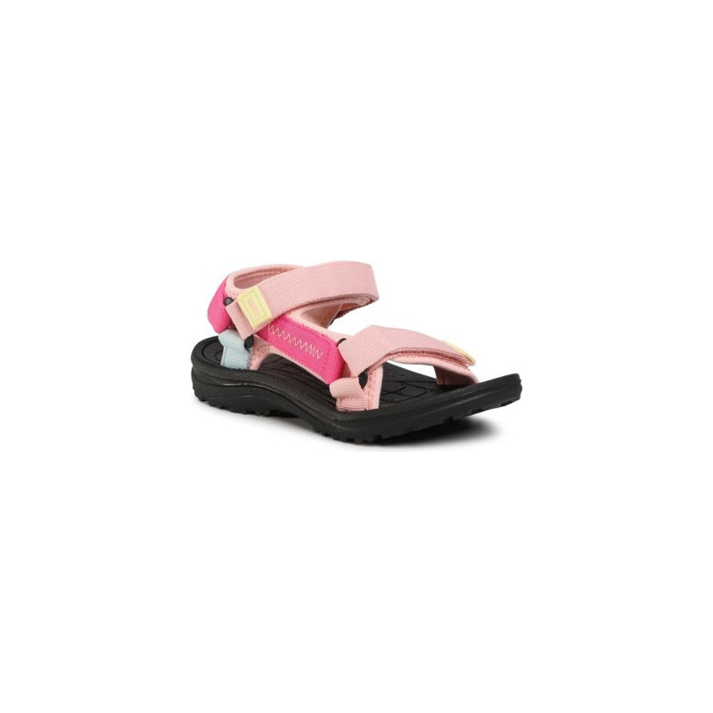 Różowe buty dziecięce letnie Sprandi na rzepy