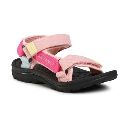 Różowe buty dziecięce letnie Sprandi na rzepy