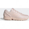 Różowe buty sportowe Adidas Originals zx flux z zamszu