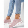 Różowe buty sportowe born2be w sportowym stylu